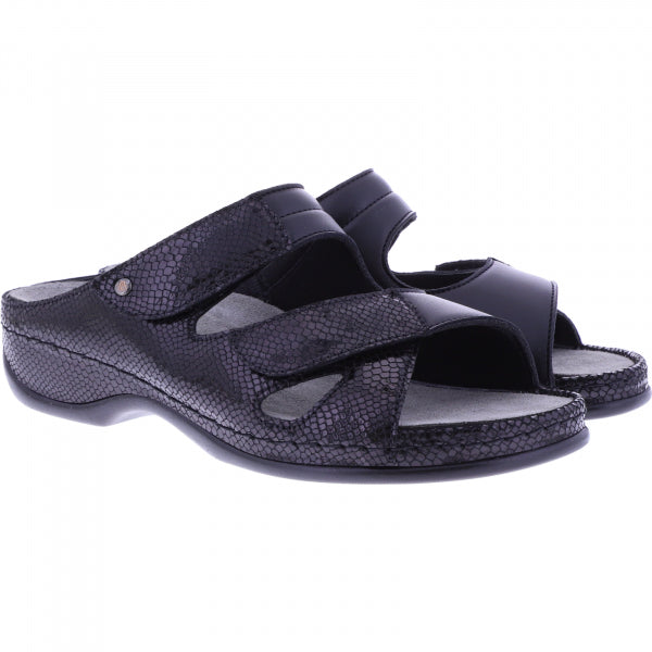 JANNA shoes black perlato UK 5.0
