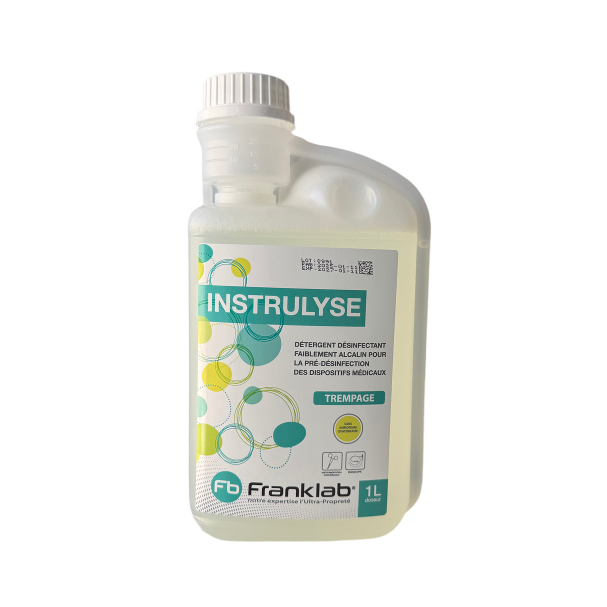 Instrulyse | Detergent and disinfectant for medical devices | 1L