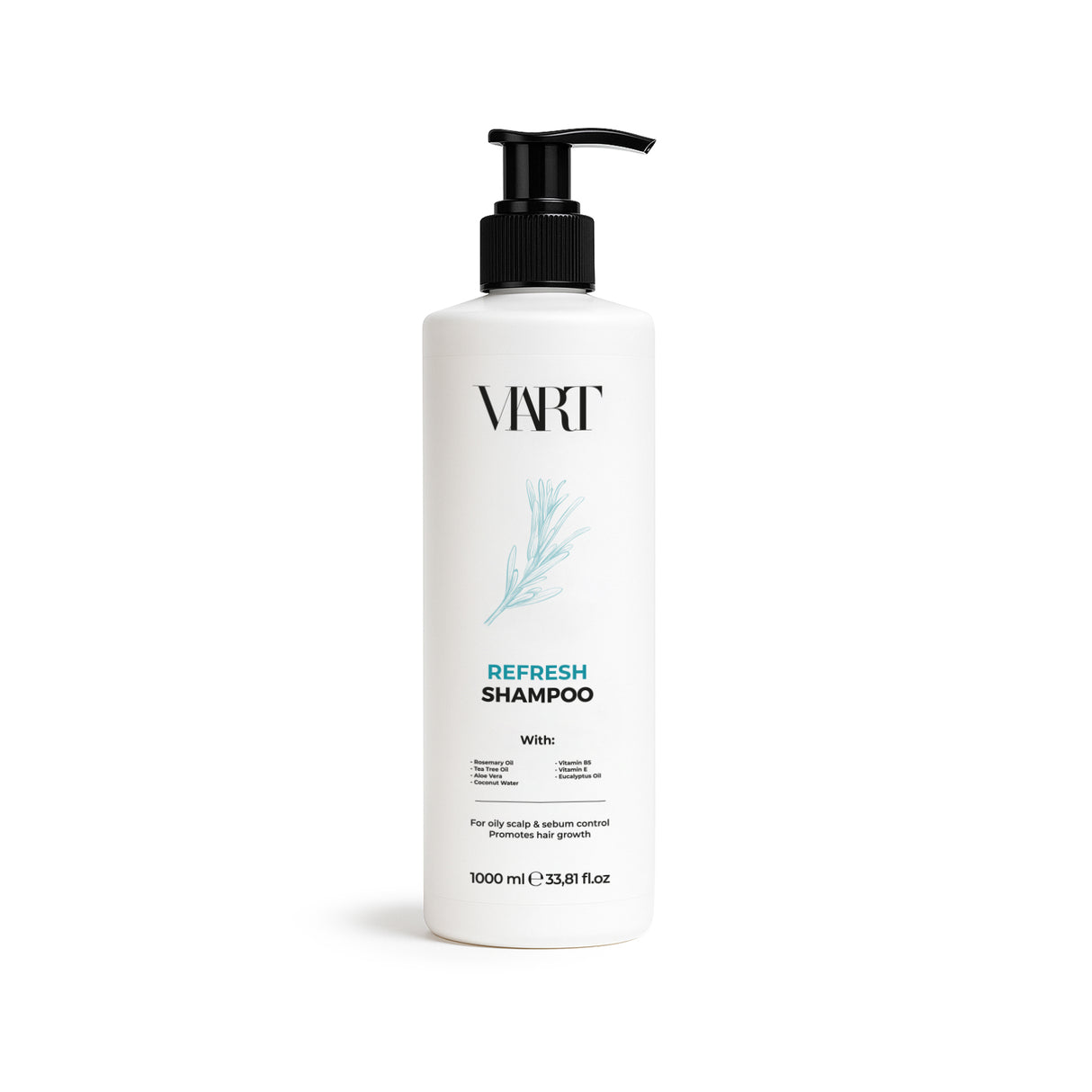 Viart Shampoo with Rosemary Oil for Healthy Scalp 1000ml