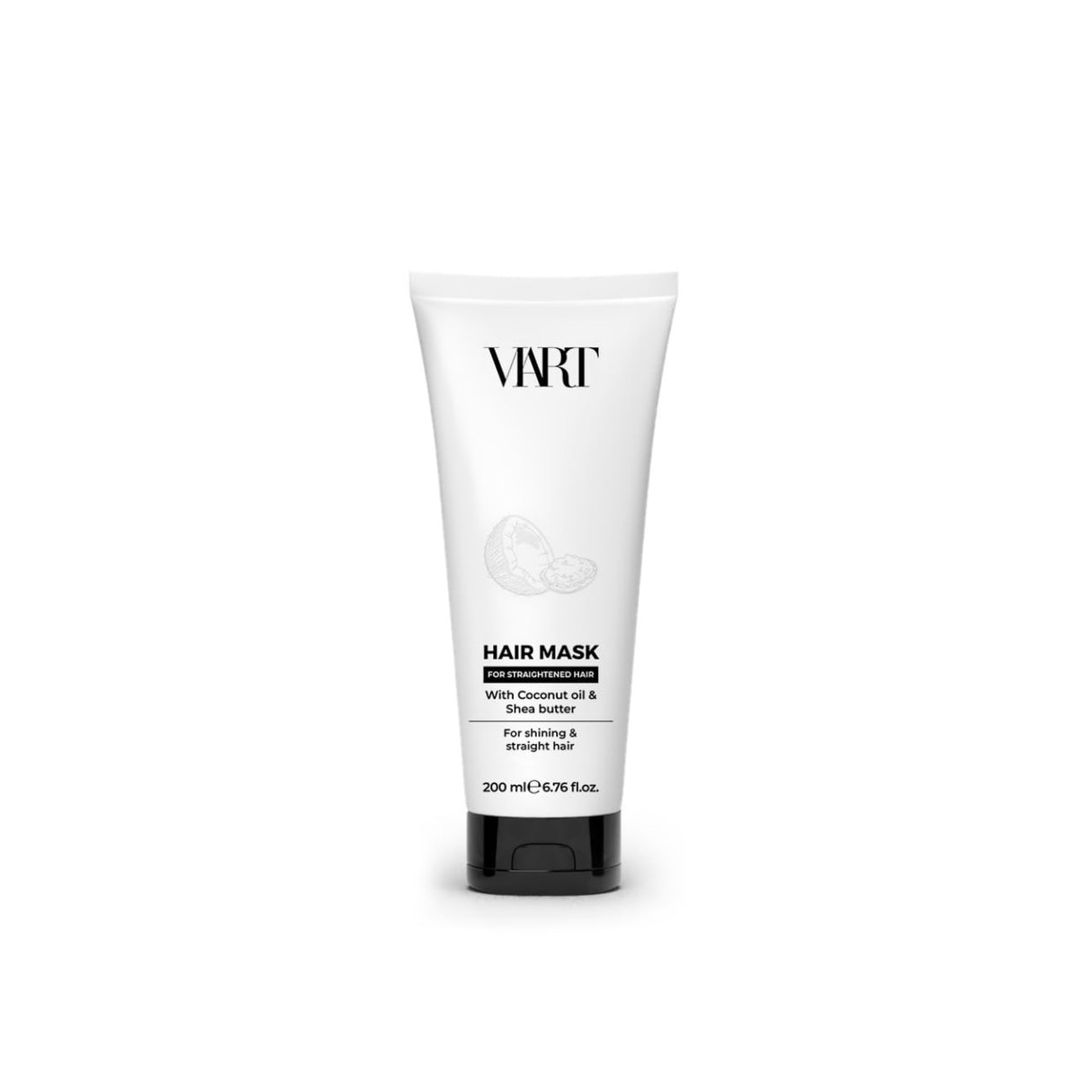 Viart Mask For Straightened Hair with coconut oil & shea butter 200ml
