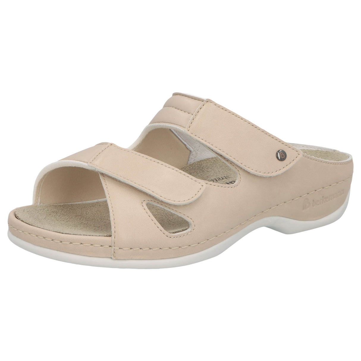 Janna Melbourne Beige Glamour Leather/Stretch 3/4 skats