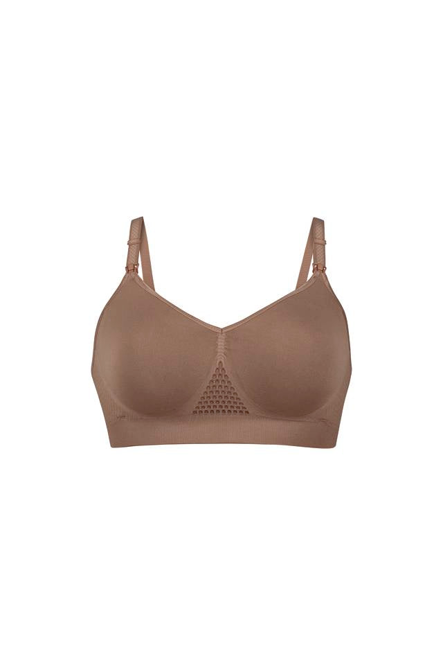 SEAMLESS | nursing bra | without wires | dusty rose