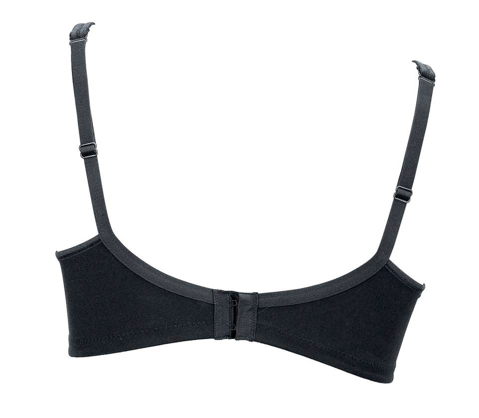 TONYA | post mastectomy bra | with padded bowls | black