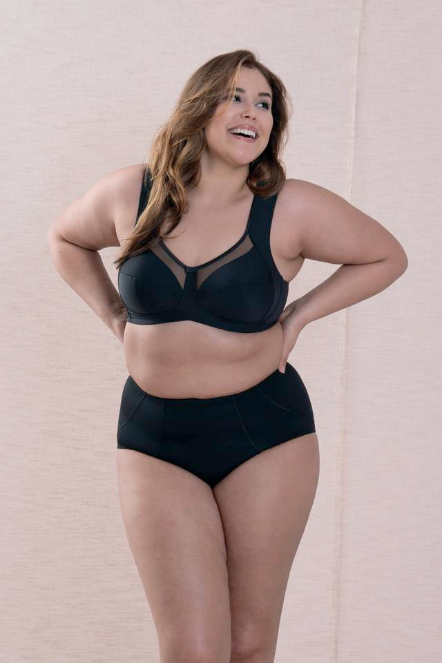 CLARA | seamless bra | black