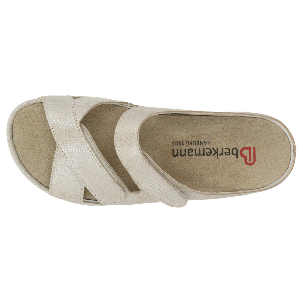 Felia Melbourne | Beige Shiny Leather