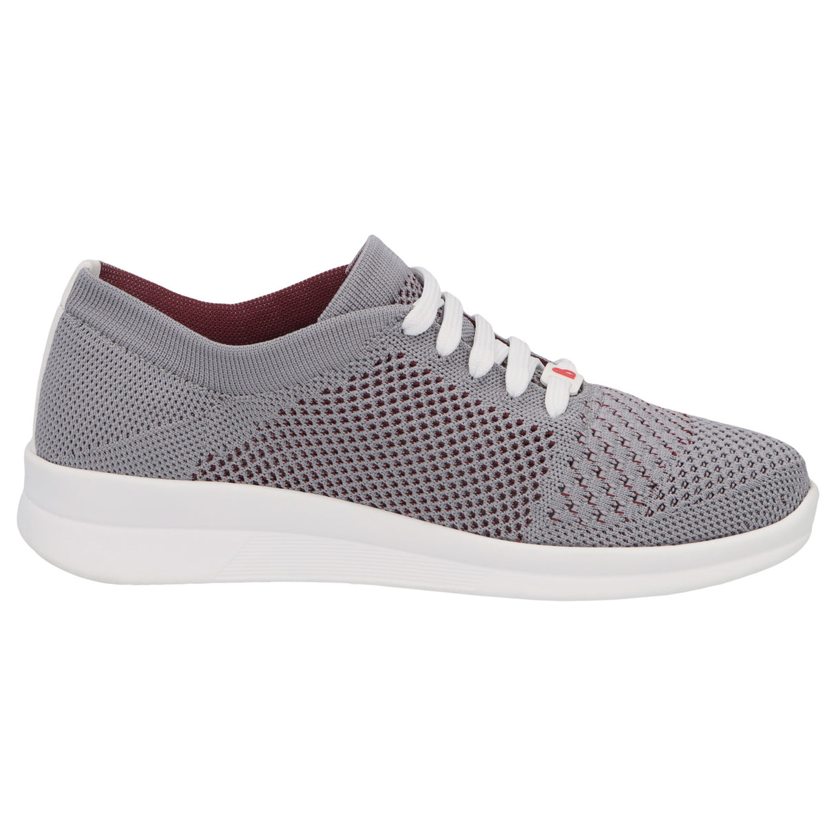 Alenia Barcelona | ComfortKnit grey/bordeaux