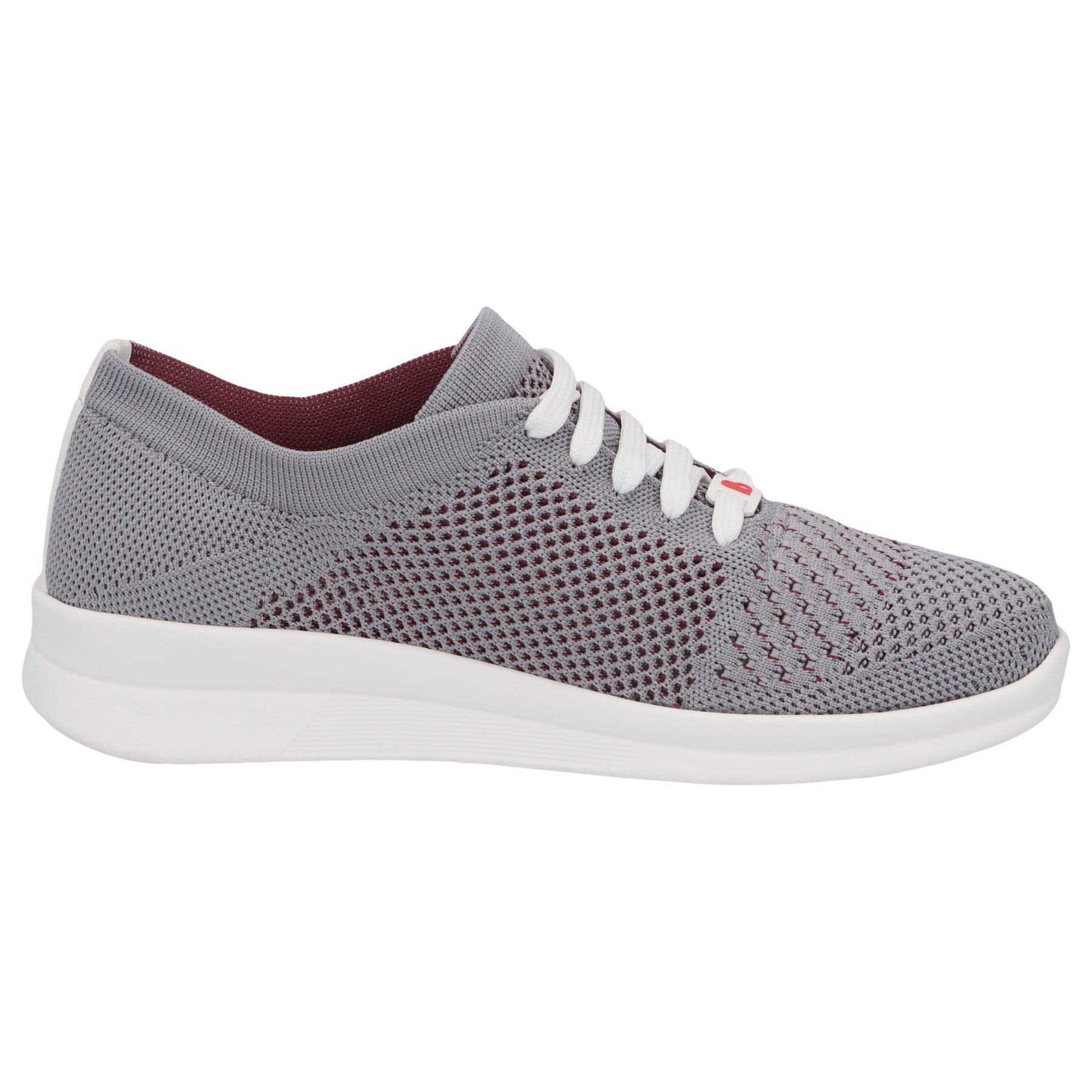 Alenia Barcelona | ComfortKnit grey/bordeaux