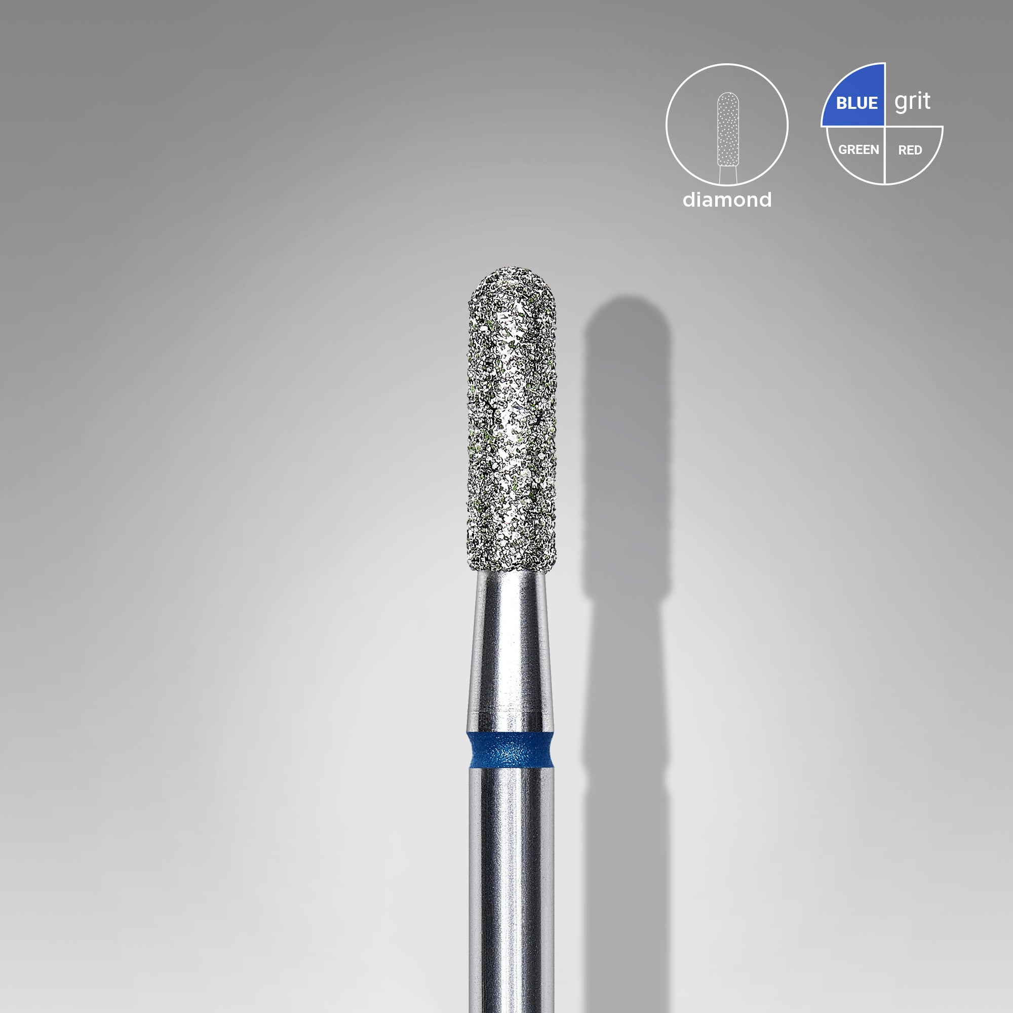 Diamond cutter, medium coarse U/min 20,000, Ø 6mm