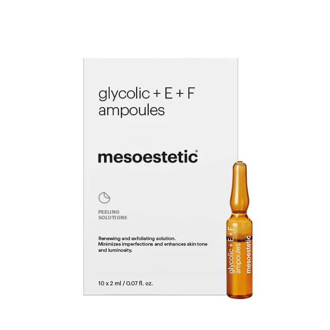glycolic ampoules | glycolic acid ampoules with E and F vitamins 10 x 2ml