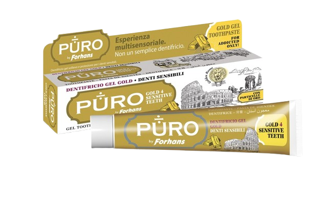 Zobu pasta "Gold" ar zelta mikrodaļiņām