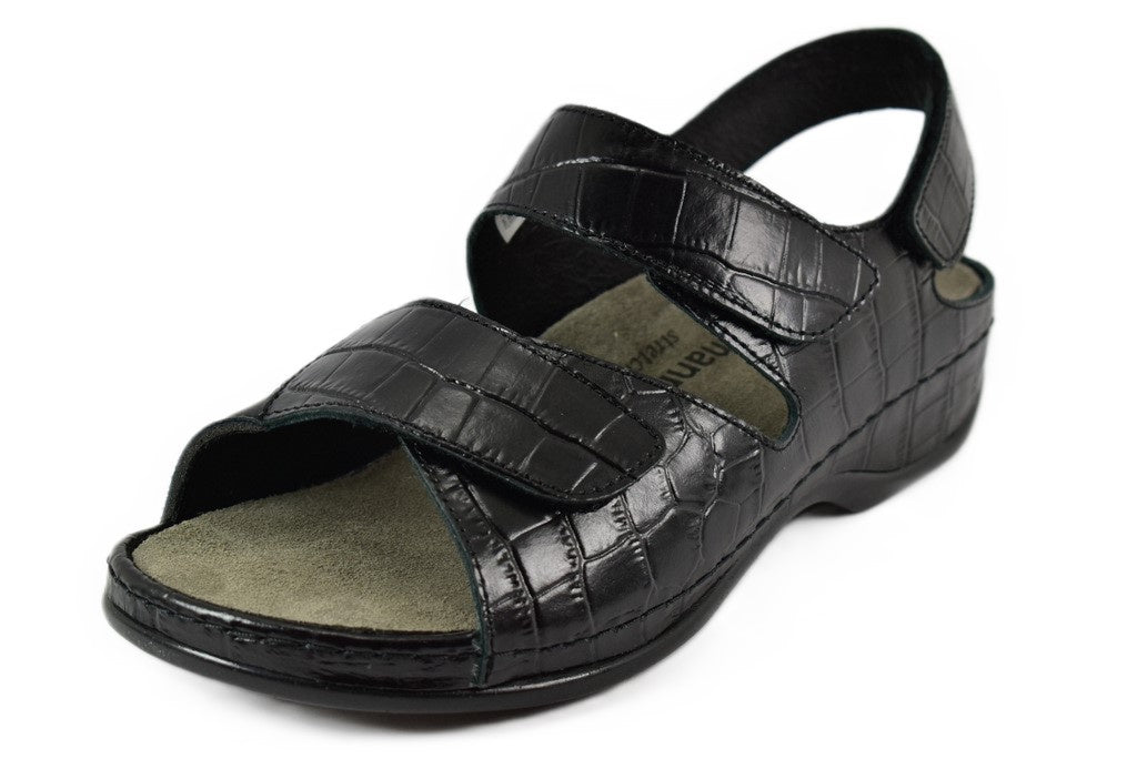 Rina Melbourne | Night Black Leather