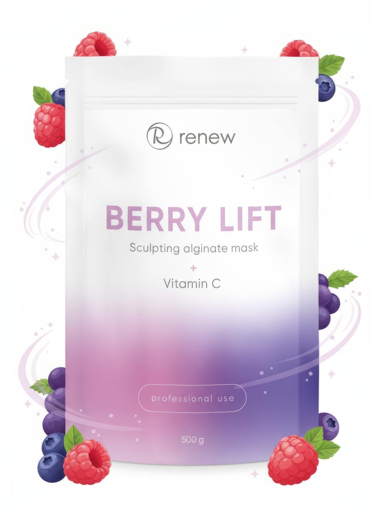 Renew Berry Lift Sculpting Alginate Mask with Vitamin C - Algināta maska - dynasty.lv