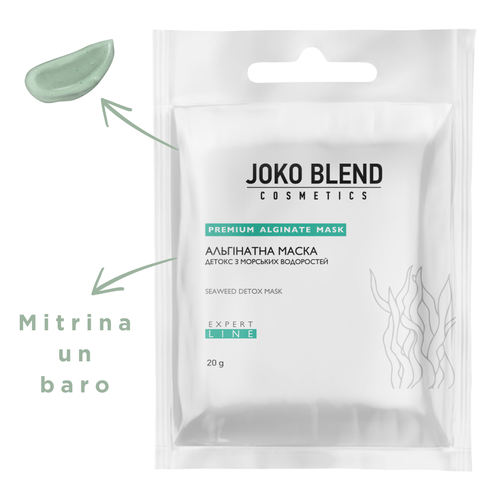Joko Blend Alginate Detoxifying Facial Mask with Seaweed