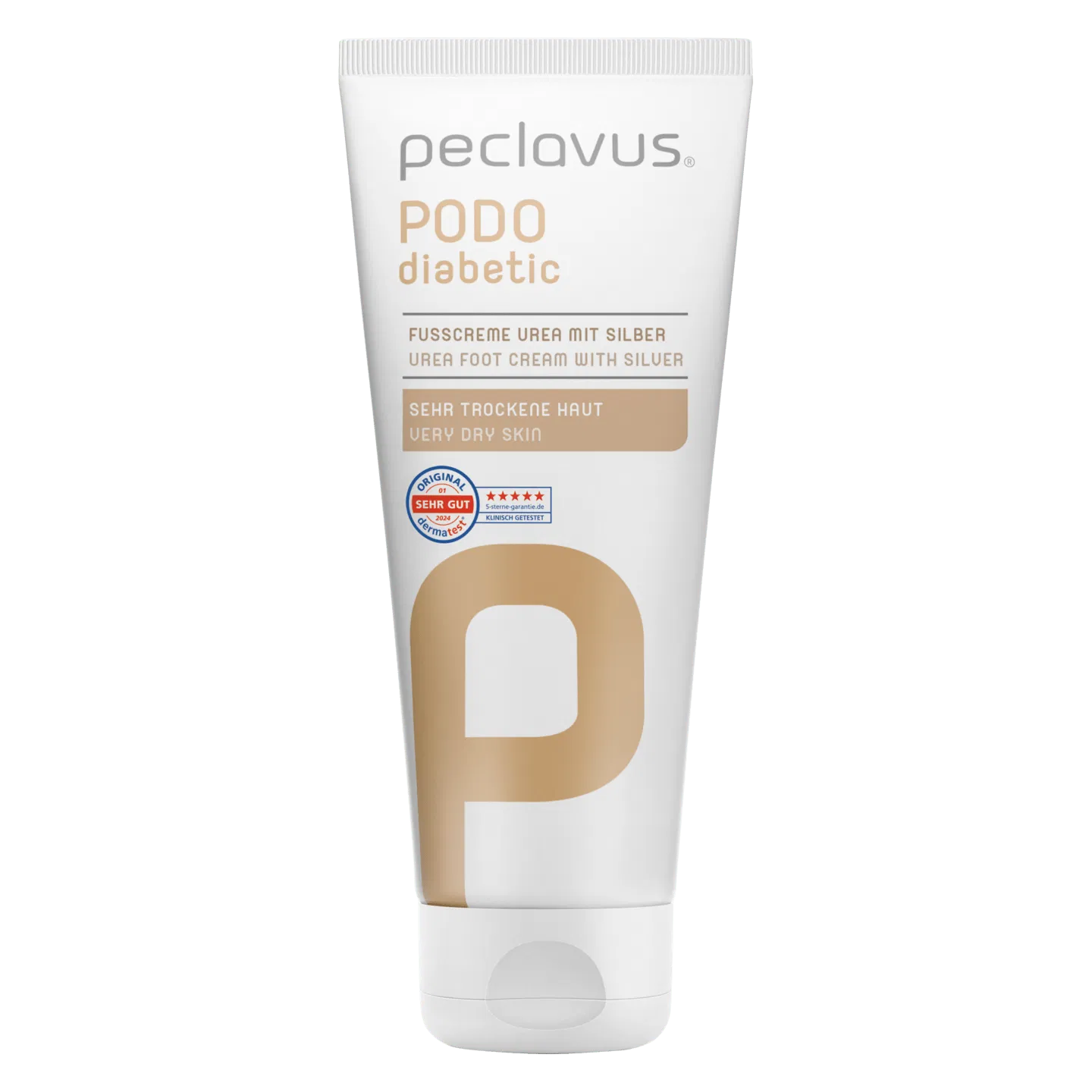 Krēms sausai pēdu ādai | ar sudrabu un urea | PODOdiabetic
