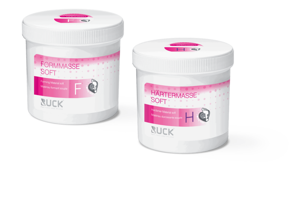 RUCK Orthotic molding and hardening compound | Ortožu masa SOFT, 2x250 g