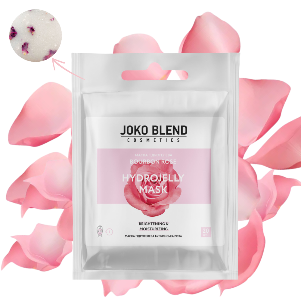 Joko Blend hydrogel face mask Bourbon Rose