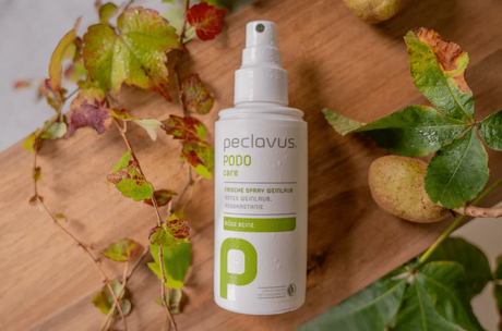 Vīnogu lapu sprejs nogurušām kājām | PODOcare Frische Spray Weinlaub - dynasty.lv