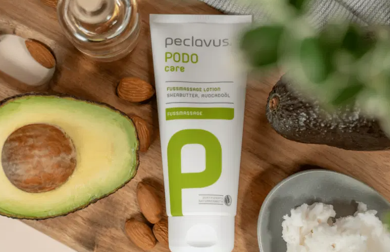 Masāžas losjons ar šī sviestu | PODOcare Fußmassage Lotion - dynasty.lv