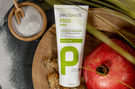Pīlings ar granātābolu ekstraktu pēdu ādas atjaunošanai | PODOcare Fußpeeling Granatapfel - dynasty.lv