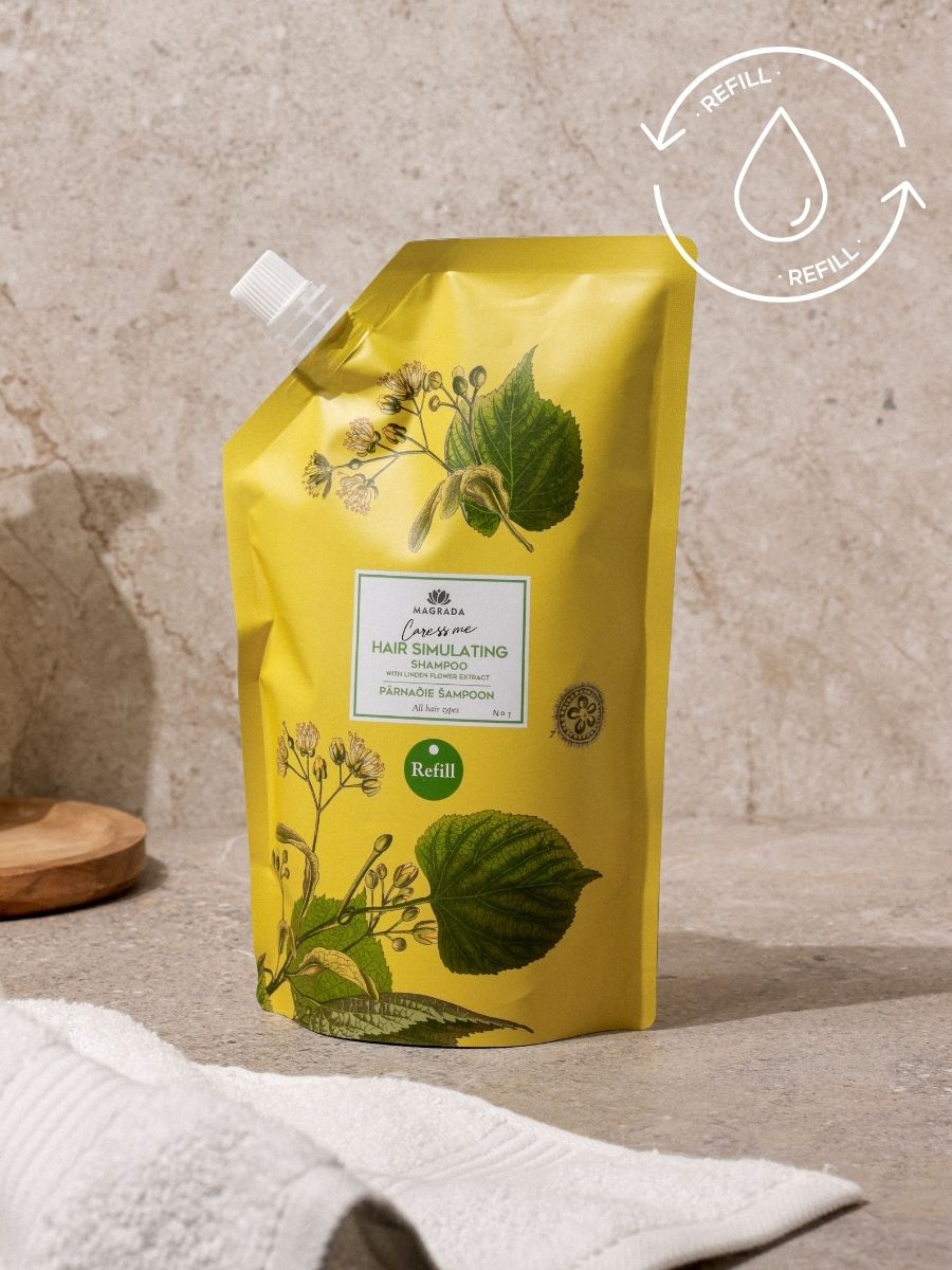 Magrada Linden Flower šampūns uzpildes iepakojumā, 500 ml