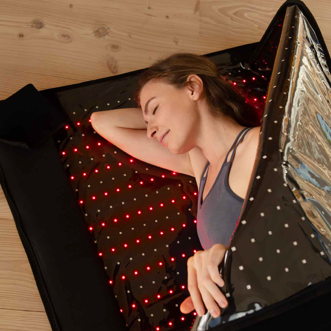 Спальный мешок для терапии тела красным светом