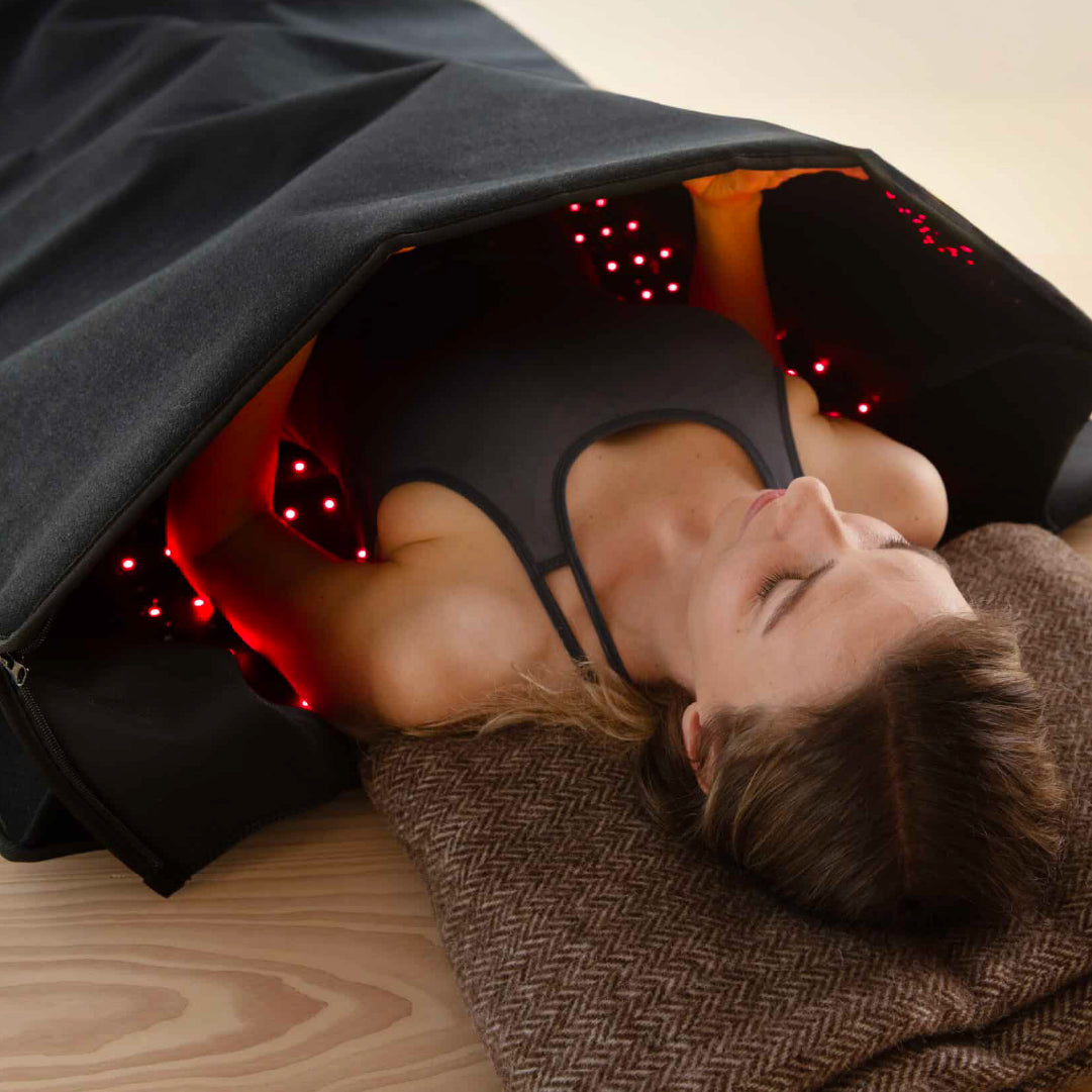 Спальный мешок для терапии тела красным светом