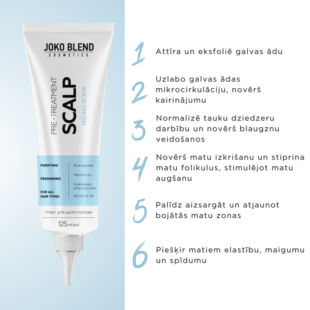 Joko Blend exfoliating scalp scrub 125 ml