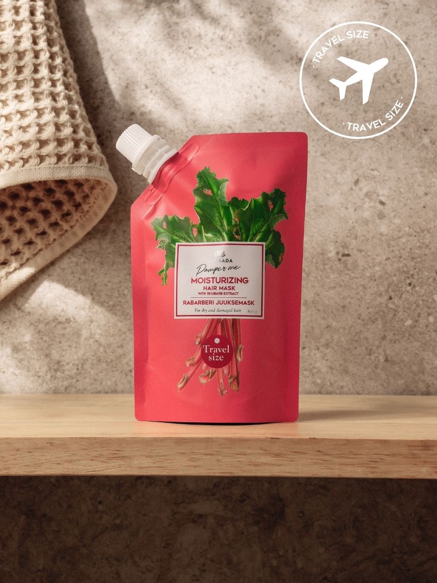 Magrada Rhubarb matu maska ceļojuma izmērā, 100 ml