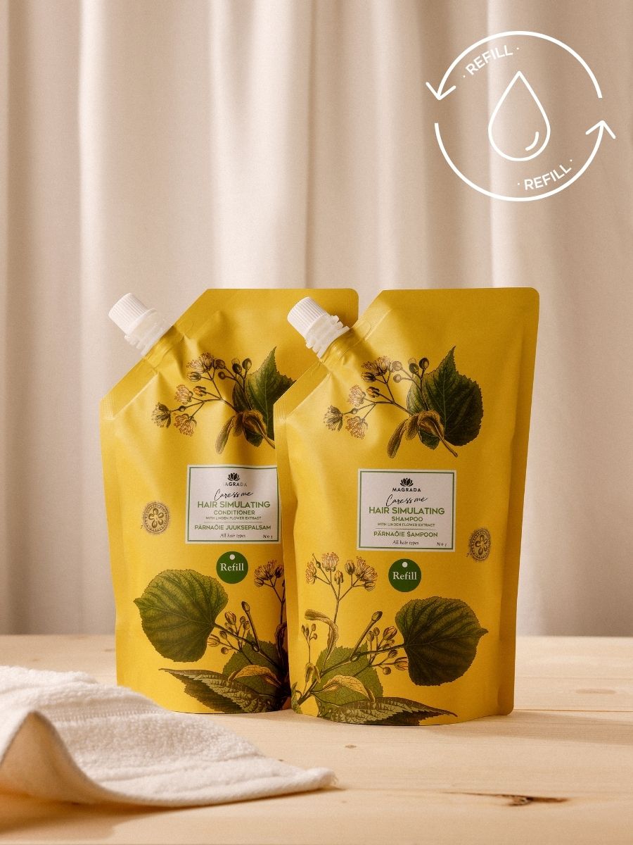 Magrada Linden Flower šampūns uzpildes iepakojumā, 500 ml