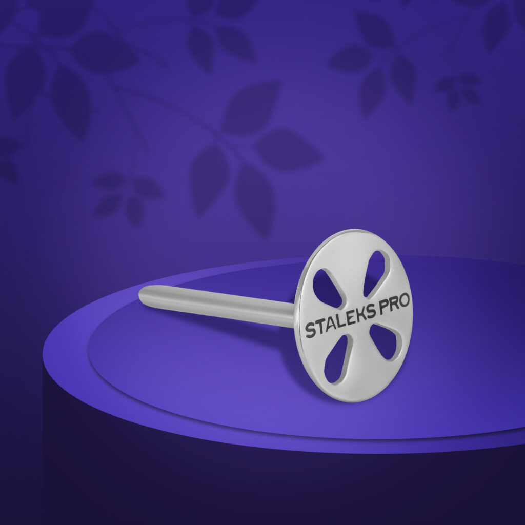 STALEKS Pedikīra disks PRO pagarināts, M izmērs (20 mm)