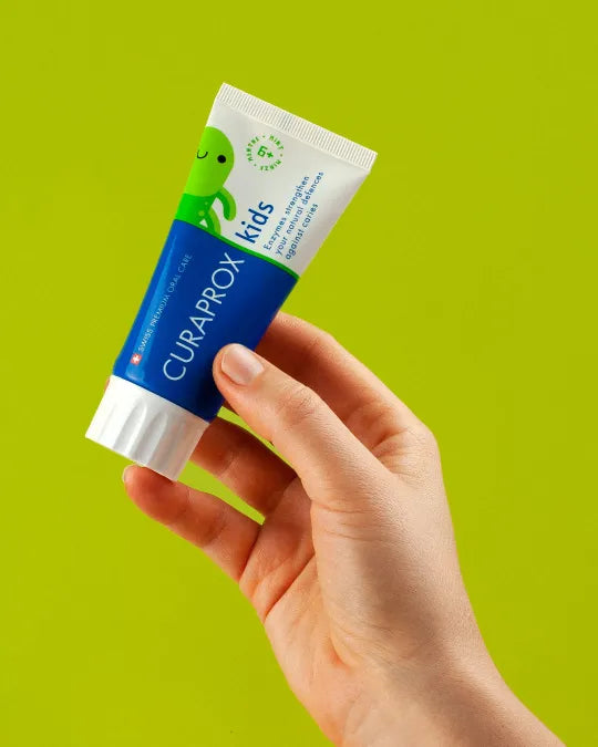 Bērnu zobu pasta ar piparmētru garšu, 60 ml