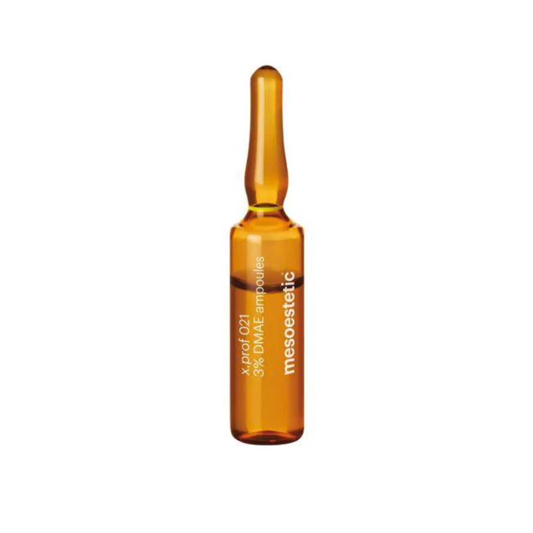 x.prof 021 DMAE 3% / naha elastsuse ja tugevuse suurendamiseks 20x5ml