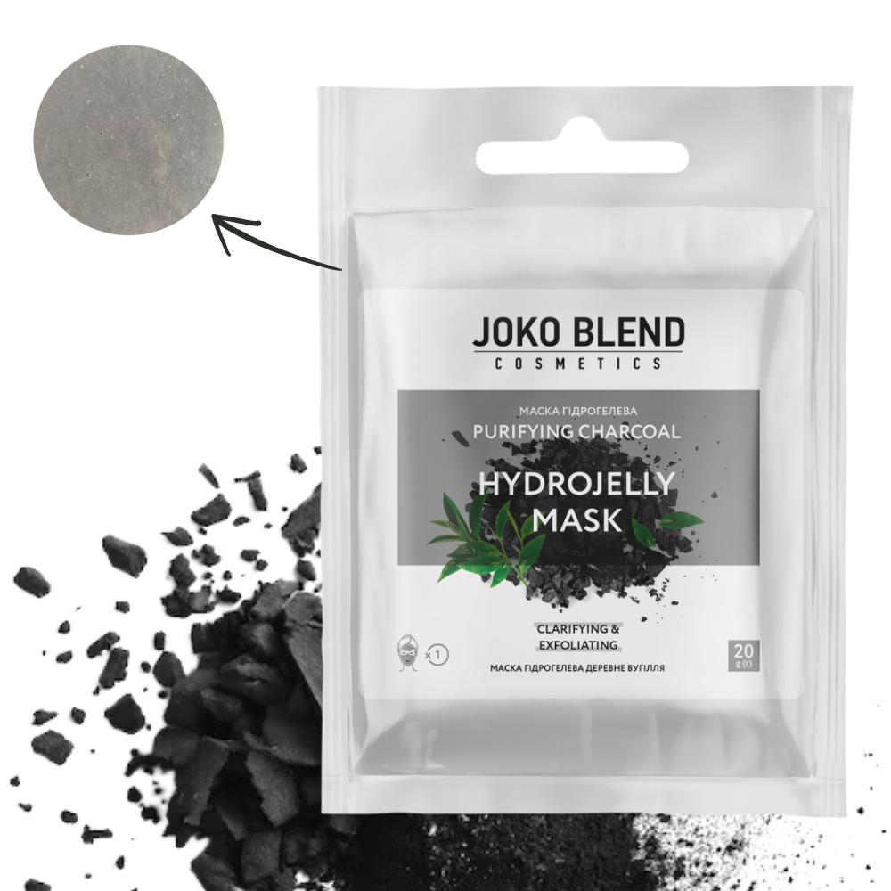 Joko Blend hydrogel cleansing face mask with charcoal 20 g