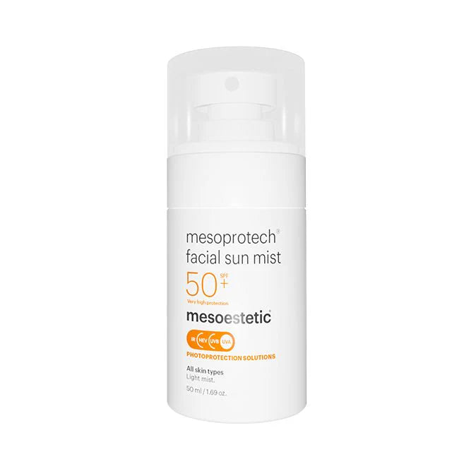 mesoprotech® näole mõeldud päikesesprei - SPF 50+ päikesekaitse näole