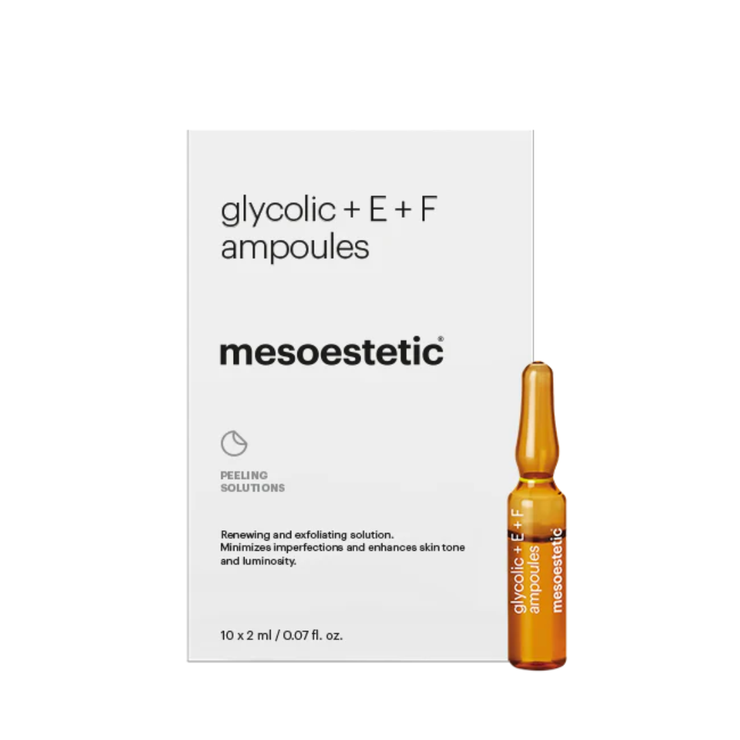 glycolic ampoules | glikolskābes ampulas ar E un F vitamīniem 10 x 2ml - dynasty.lv