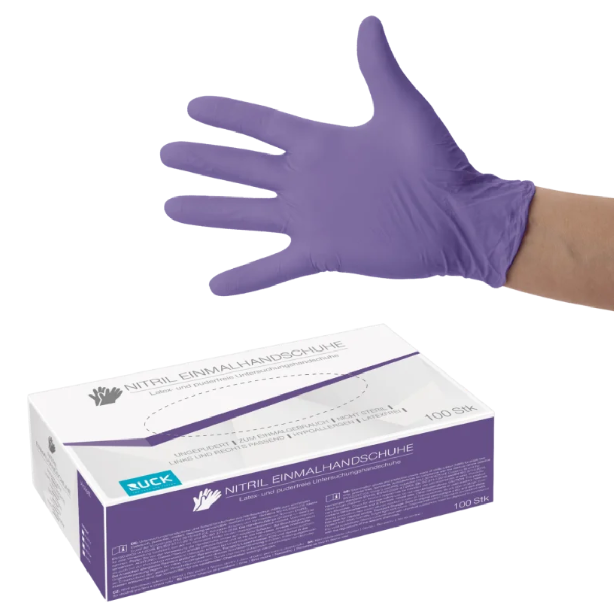 RUCK Nitrile gloves 100 pcs.