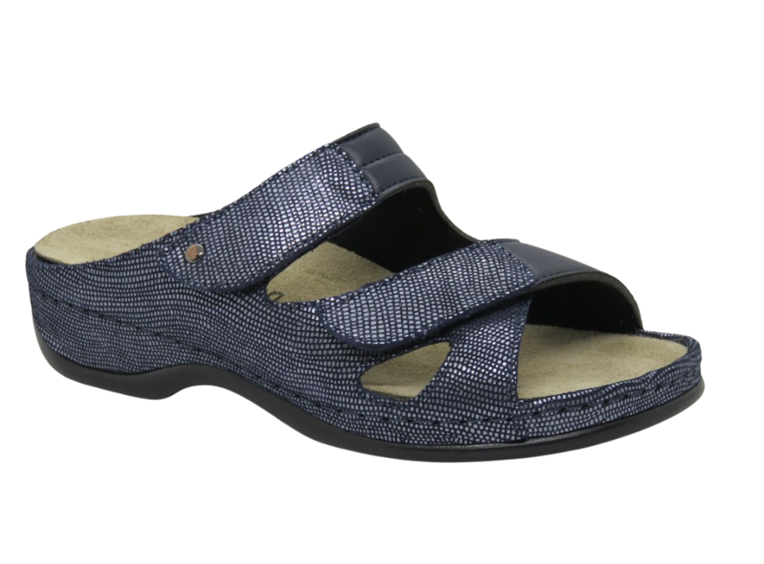 Janna Melbourne | Blue Brilliant Leather