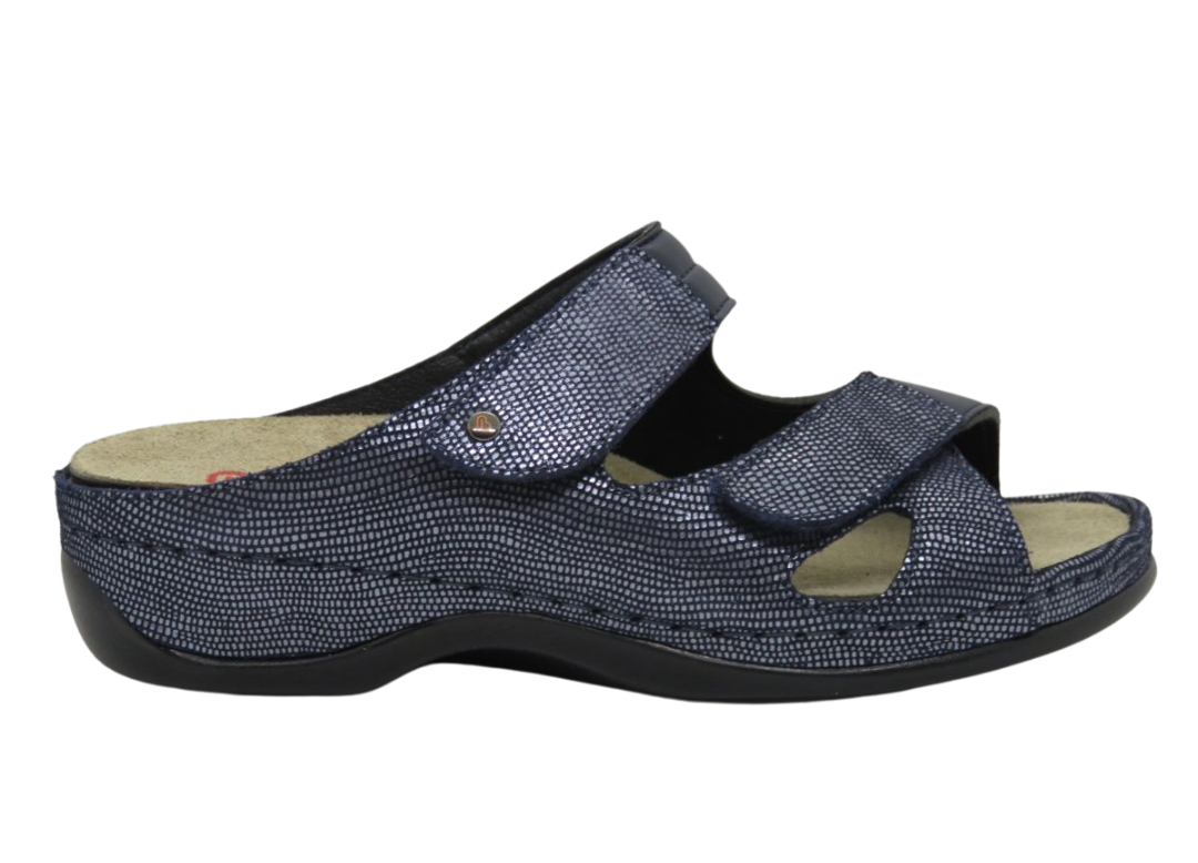 Janna Melbourne | Blue Brilliant Leather