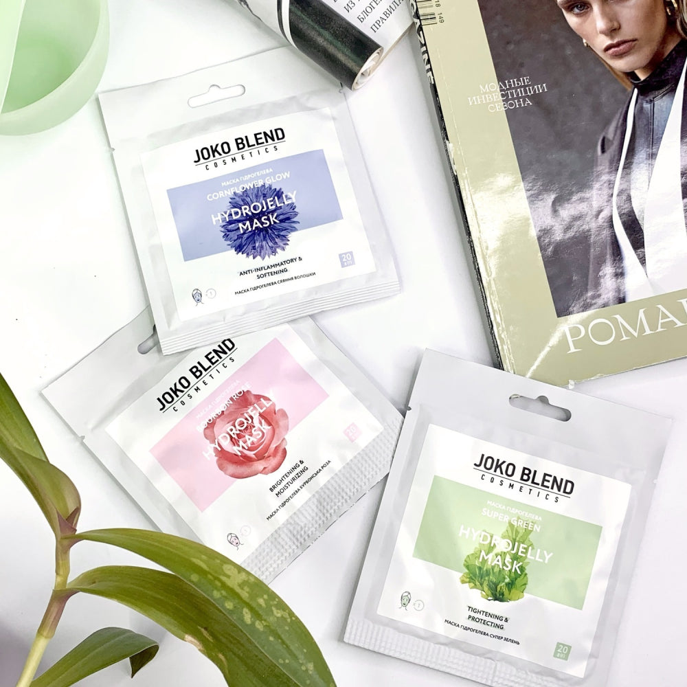 Joko Blend hydrogel face mask Bourbon Rose
