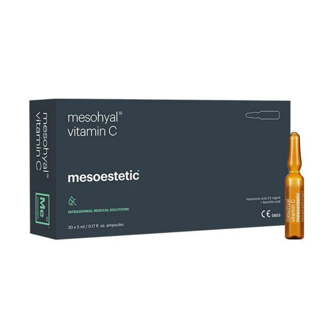 mesohyal vitamin C / preparāts ar antioksidējošu un balinošu iedarbību 20x5ml - dynasty.lv