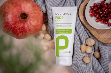 Krēms ar granātābolu ekstraktu pēdu ādas atjaunošanai | PODOcare Fußcreme Granatapfel - dynasty.lv