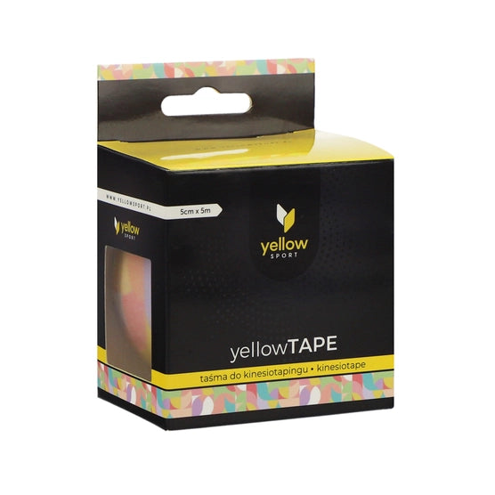 Kinezioloģiskais teips, pasteļu krāsā | yellowTAPE Kinesiology tape, 5cm x 5 m
