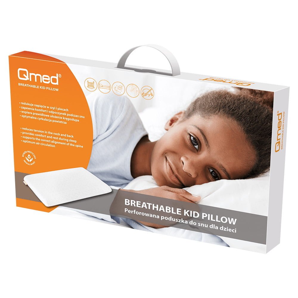 Qmed Breathable kid pillow Elpojošs spilvens bērniem