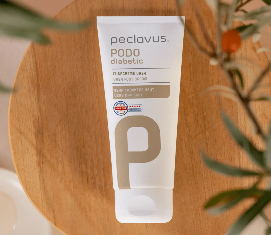 Mitrinošs kāju krēms ar urea 10% | PODOdiabetic Fußcreme Urea 10% - dynasty.lv