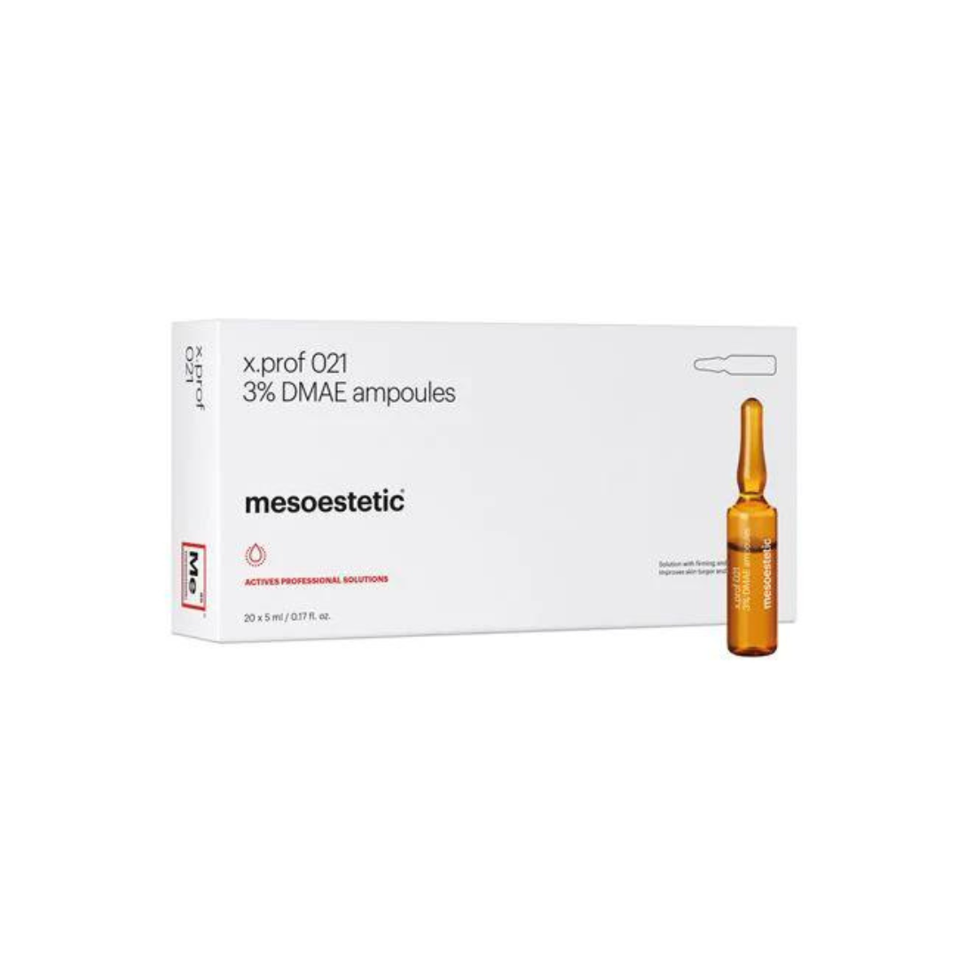 x.prof 021 DMAE 3% / naha elastsuse ja tugevuse suurendamiseks 20x5ml