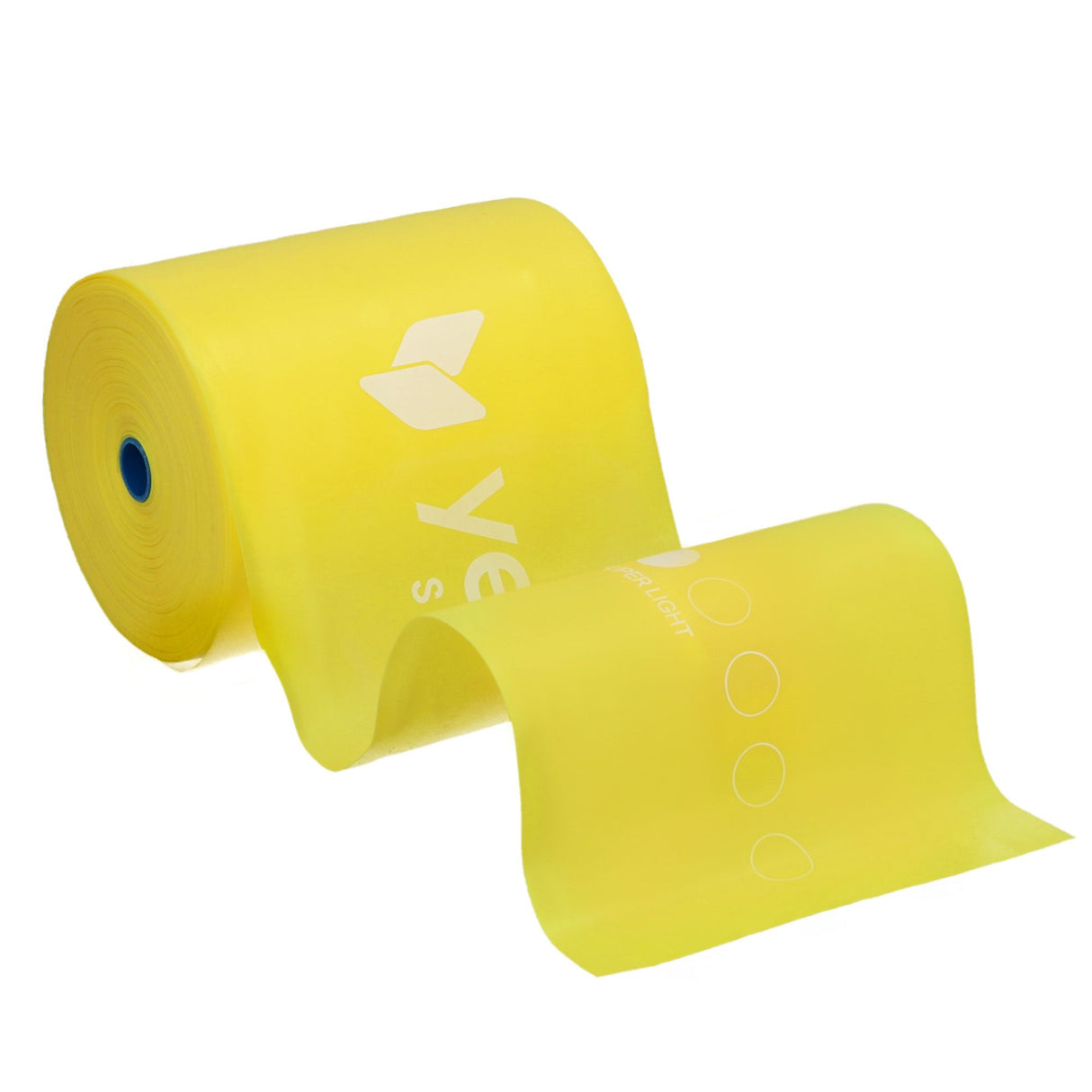 Resistance band, 30m roll | yellowFLAT Band TPE exercise band