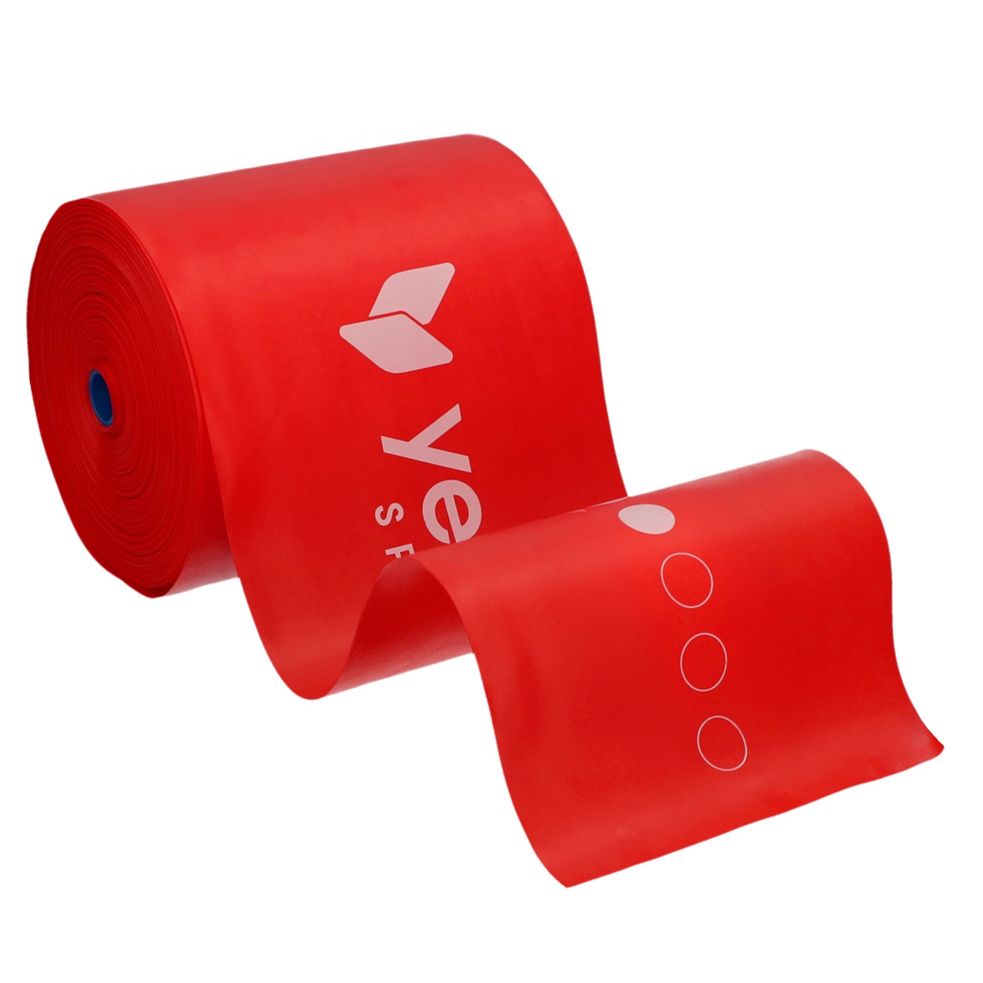 Resistance band, 30m roll | yellowFLAT Band TPE exercise band