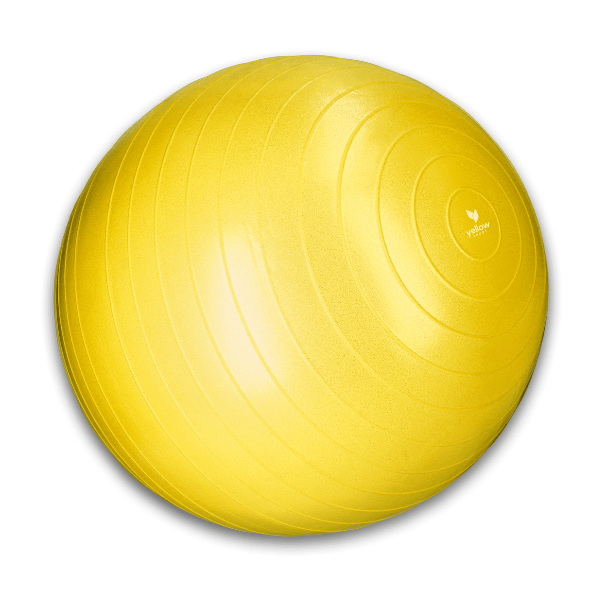 Exercise ball, yellow | yellowGYM Exercise ball, 75 cm