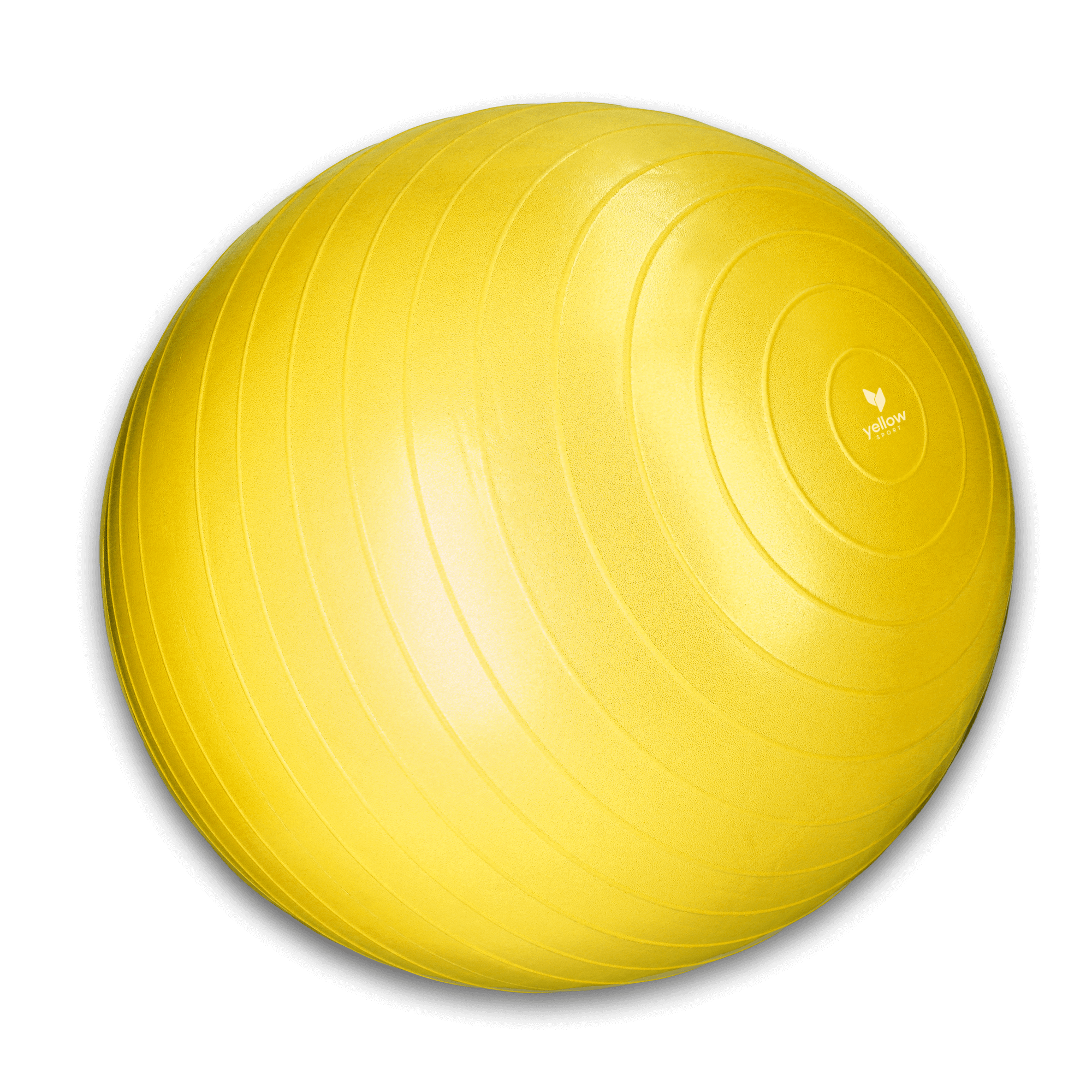 Exercise ball, yellow | yellowGYM Exercise ball, 75 cm