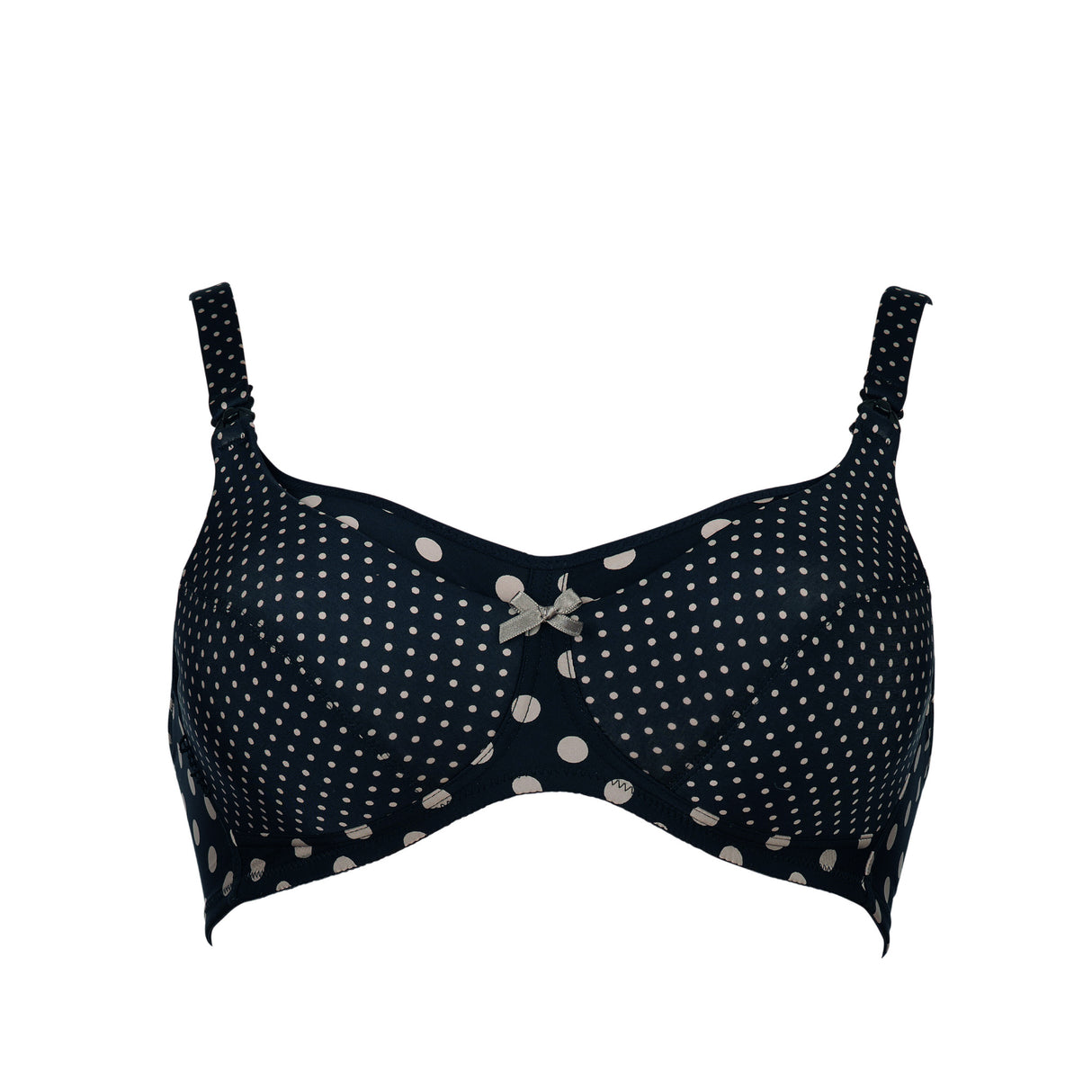 POLKA DOT | nursing bra | without wires | black